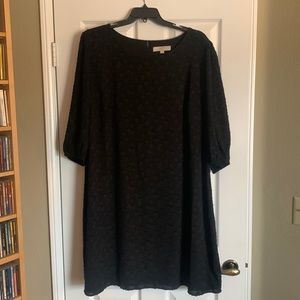 Dreamy Black Dot Dress
